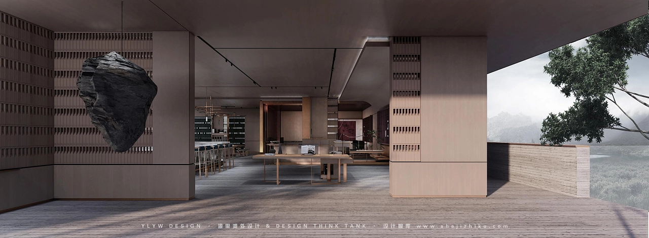 砚园 - 端砚之写意形态与空间融合