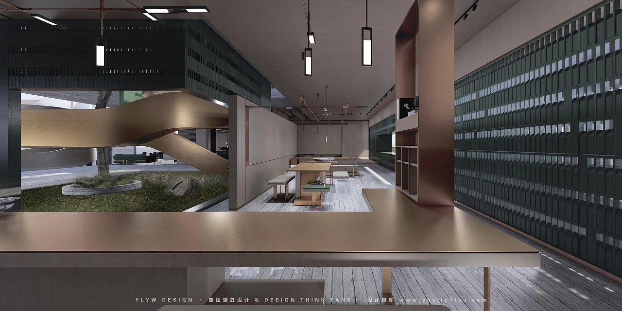 砚园 - 端砚之写意形态与空间融合