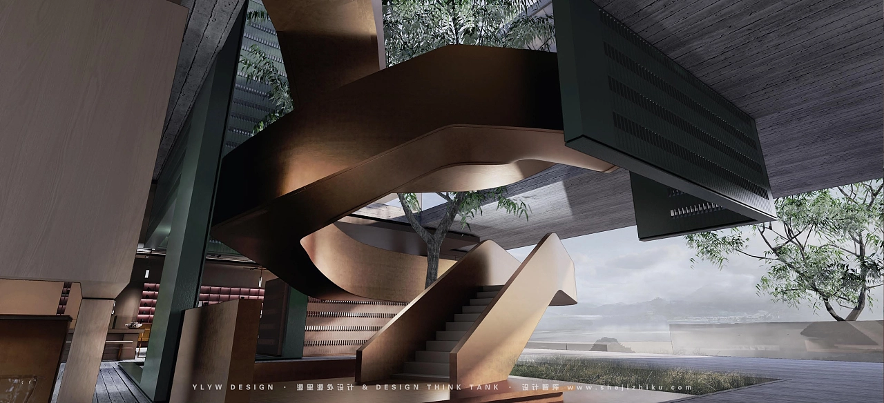 砚园 - 端砚之写意形态与空间融合