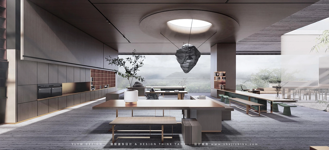 砚园 - 端砚之写意形态与空间融合