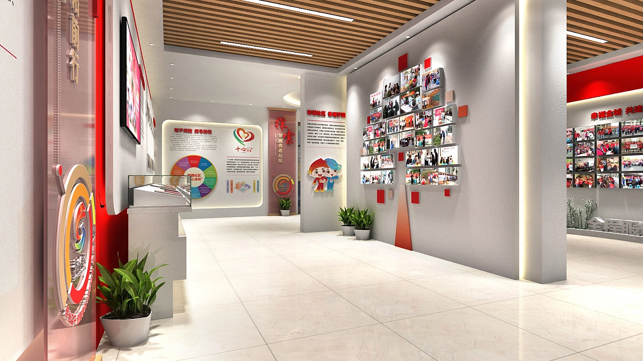 “十心实意”网格服务凝心工程展厅